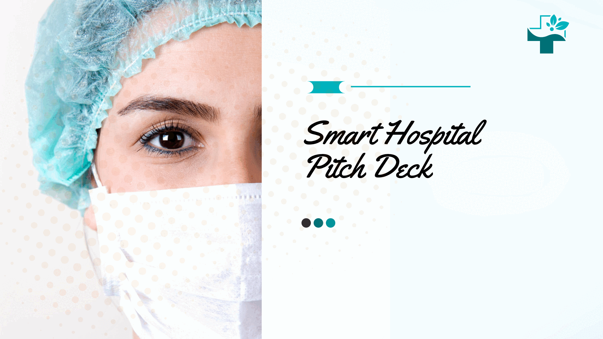 Smart Hospital Pitch Deck Template (36-slide PPT PowerPoint presentation (PPTX)) Preview Image