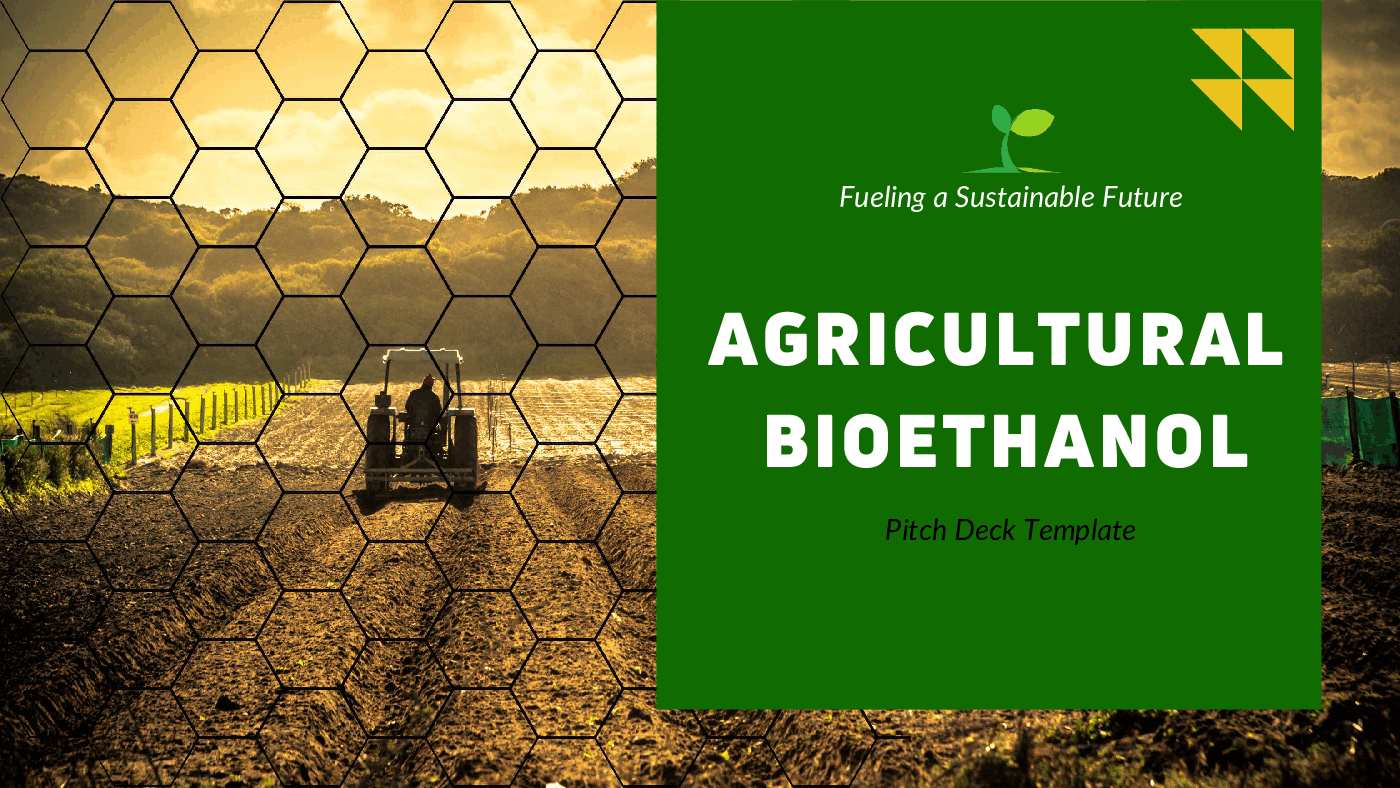 Agricultural Bioethanol Pitch Deck Template