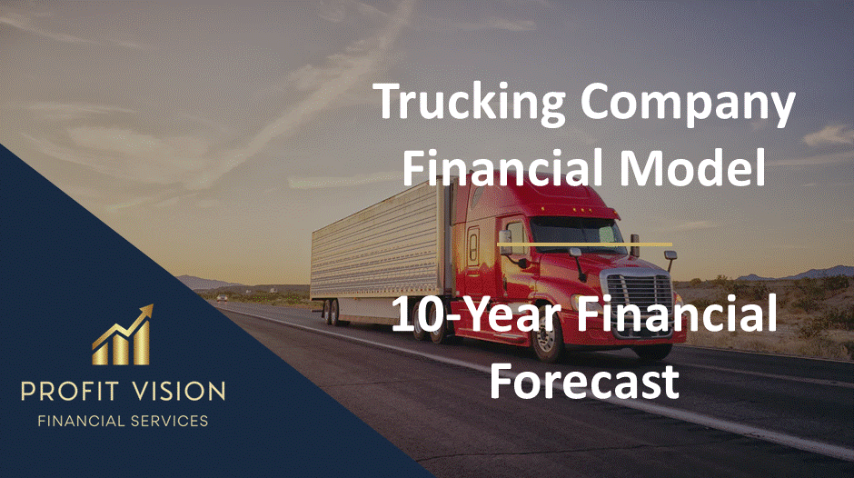 Trucking Company – 10 Year Financial Model (Excel template (XLSX)) Preview Image