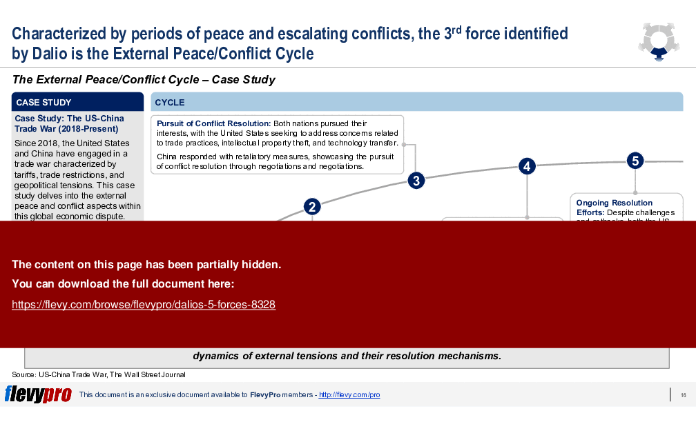Dalio's 5 Forces (33-slide PPT PowerPoint presentation (PPTX)) Preview Image