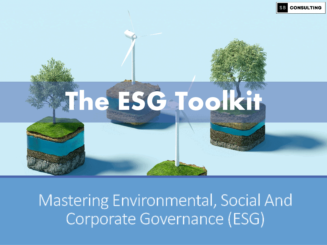 The ESG Toolkit