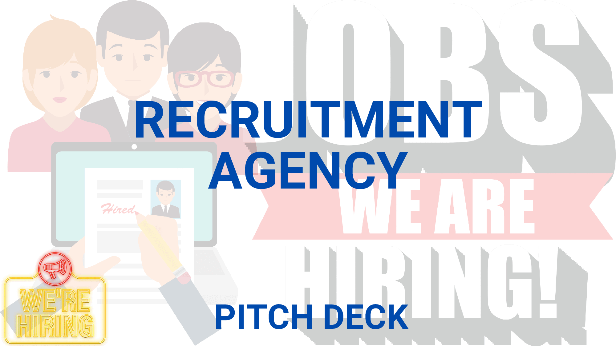 Recruitment Agency Pitch Deck (30-slide PPT PowerPoint presentation (PPTX)) Preview Image