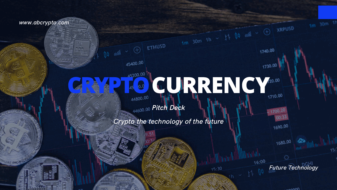 Cryptocurrency Pitch Deck Template