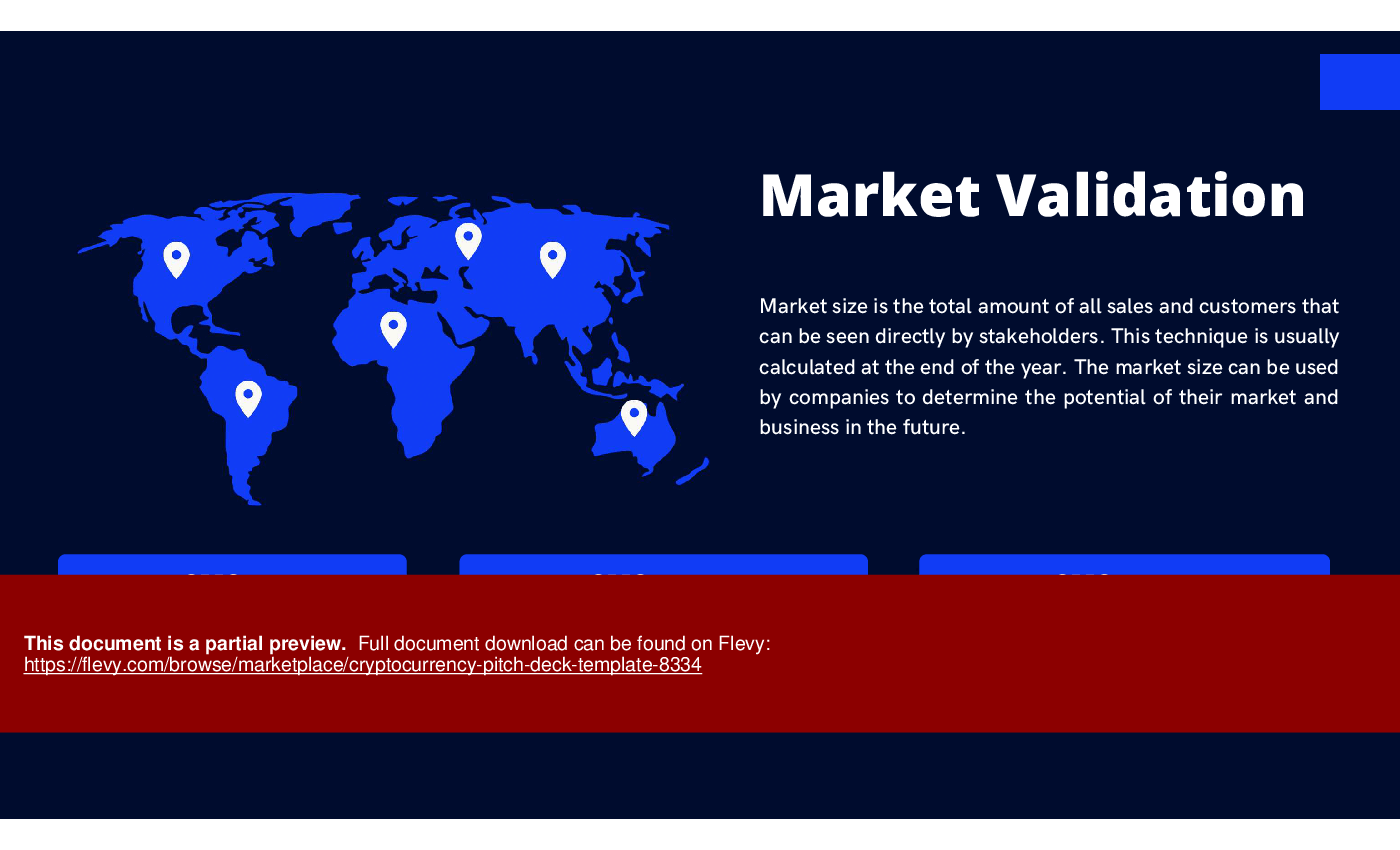 Cryptocurrency Pitch Deck Template (33-slide PPT PowerPoint presentation (PPTX)) Preview Image