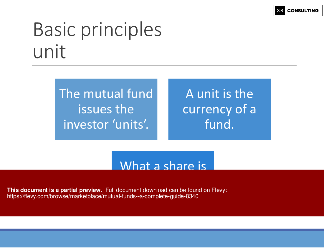 Mutual Funds - A Complete Guide (192-slide PPT PowerPoint presentation (PPTX)) Preview Image