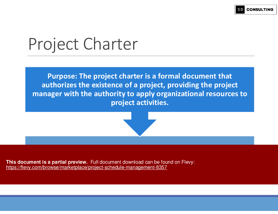 Project Schedule Management (118-slide PPT PowerPoint presentation (PPTX)) Preview Image