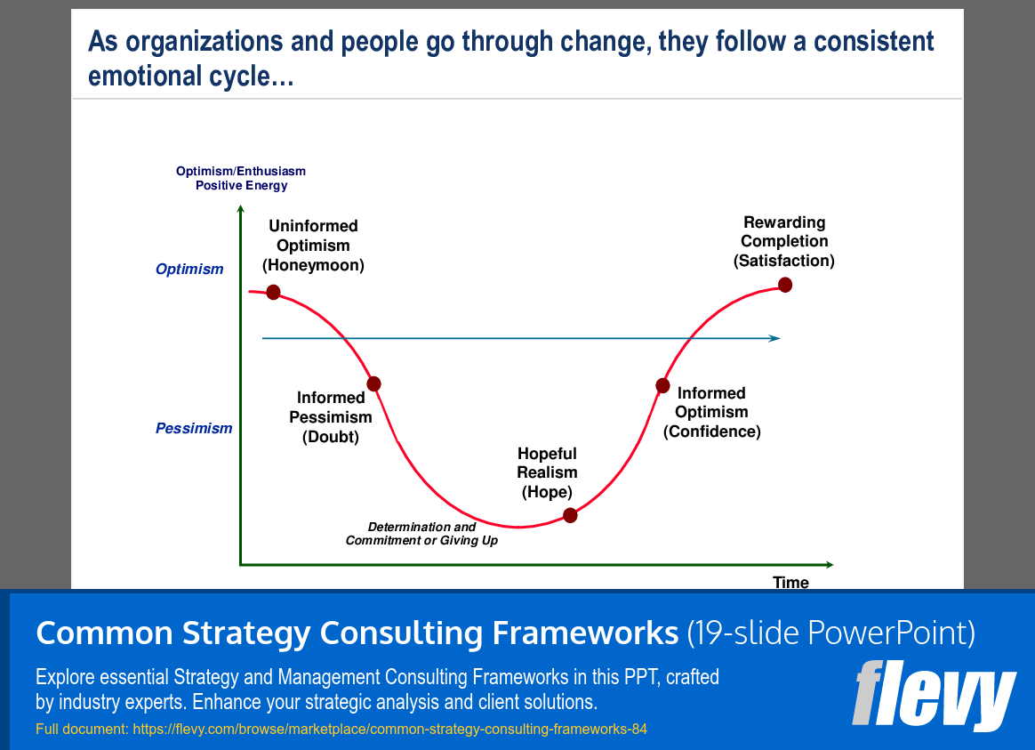 Common Strategy Consulting Frameworks (19-slide PPT PowerPoint presentation (PPT)) Preview Image