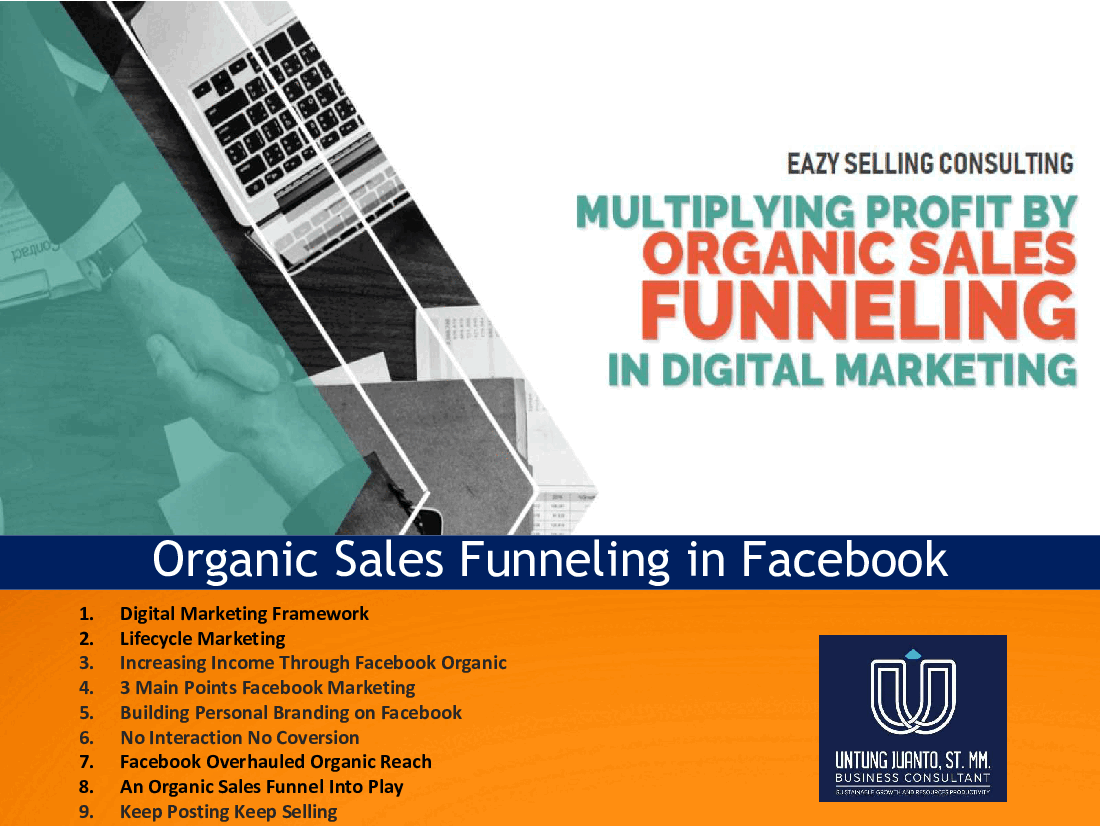 Organic Sales Funneling in Digital Marketing (50-slide PPT PowerPoint presentation (PPTX)) Preview Image