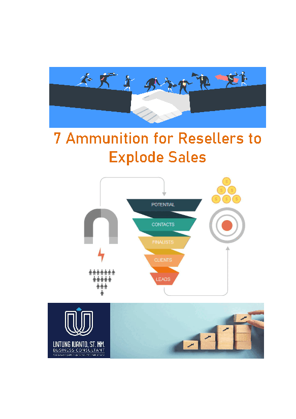 7 Ammunition for Resellers to Explode Sales (30-page Word document) Preview Image