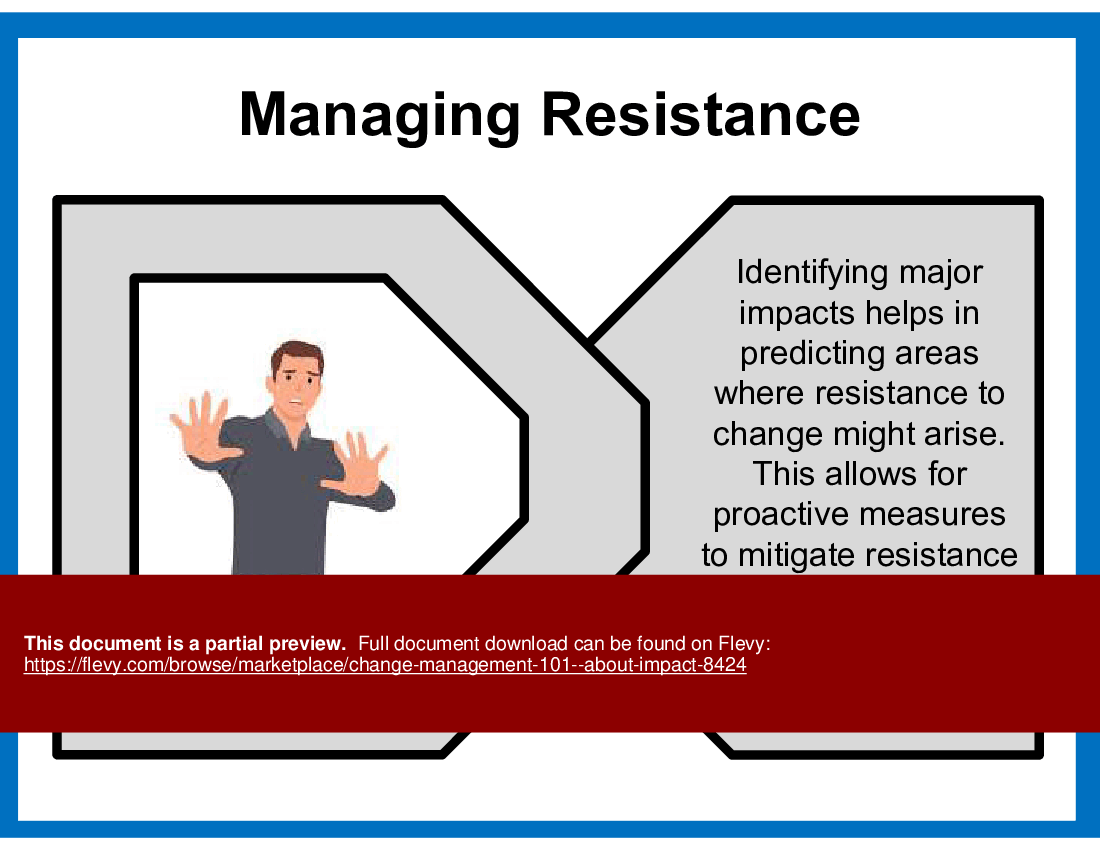Change Management 101 - About Impact (12-slide PPT PowerPoint presentation (PPT)) Preview Image
