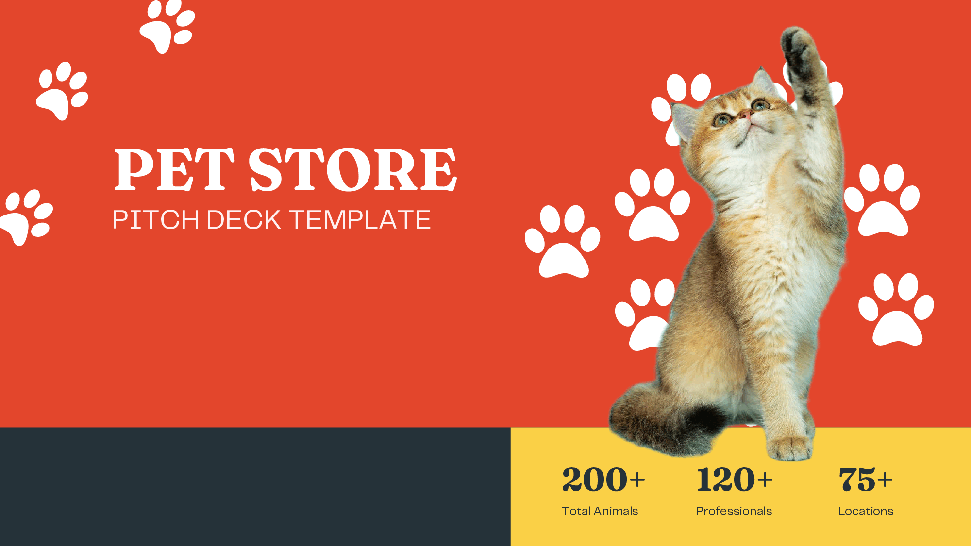 Online Pet Store Pitch Deck (32-page PDF document) Preview Image