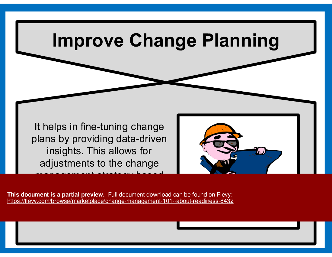 Change Management 101 - About Readiness (12-slide PPT PowerPoint presentation (PPT)) Preview Image