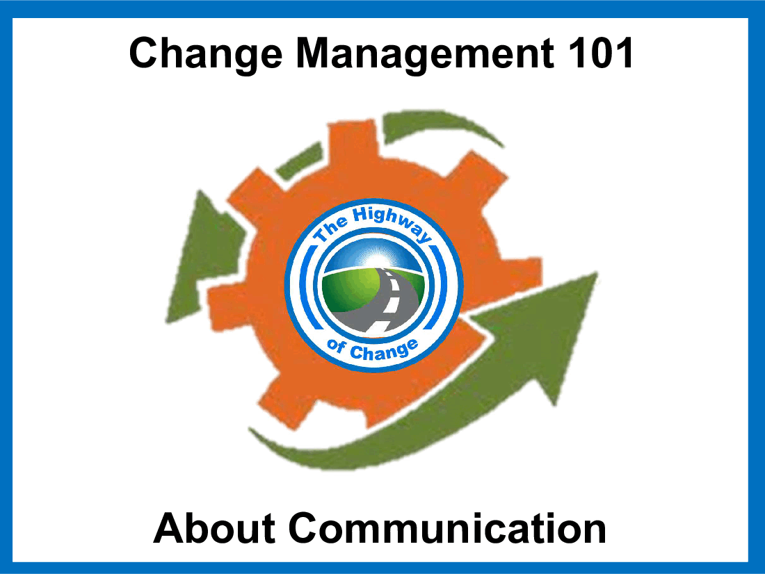 Change Management 101 - Communication