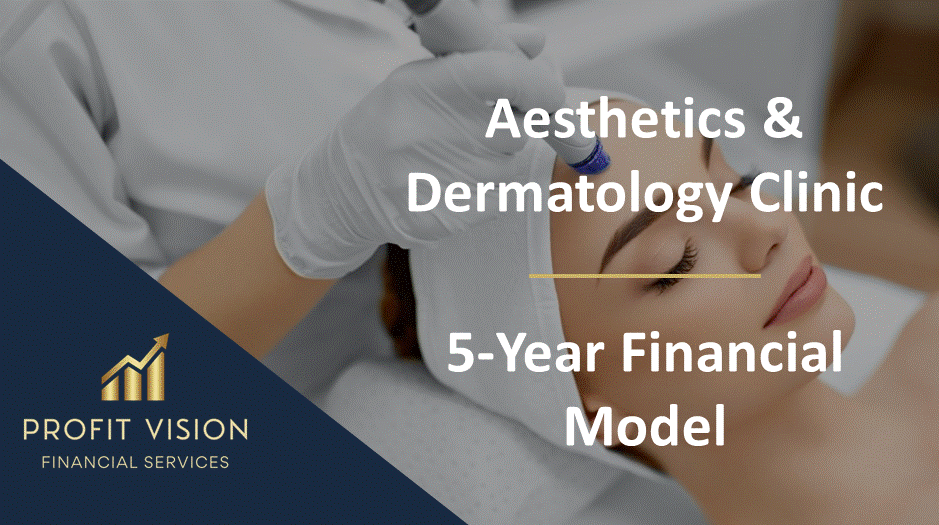Aesthetics & Dermatology Clinic – 5 Year Financial Model (Excel template (XLSX)) Preview Image