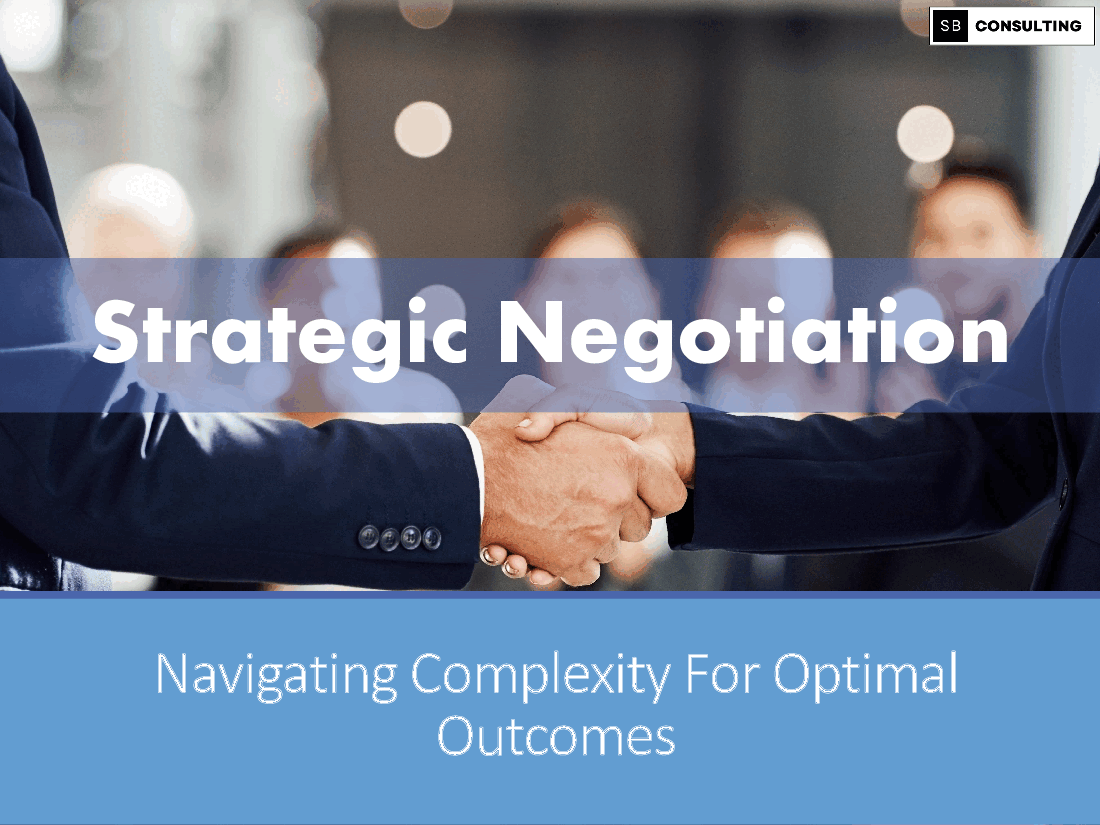 Strategic Negotiation Toolkit