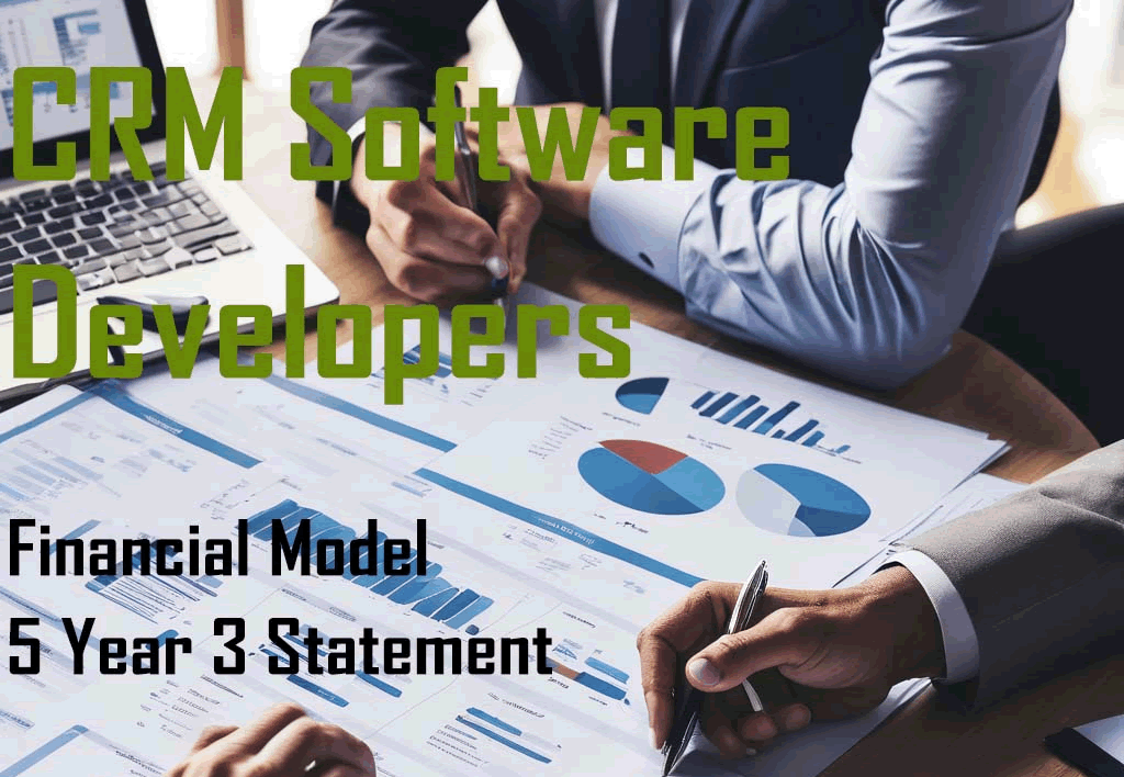 CRM Software Development Finance Model Template