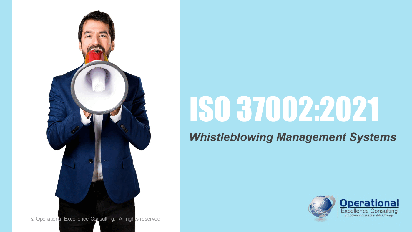 ISO 37002:2021 (Whistleblowing Management Systems) Awareness