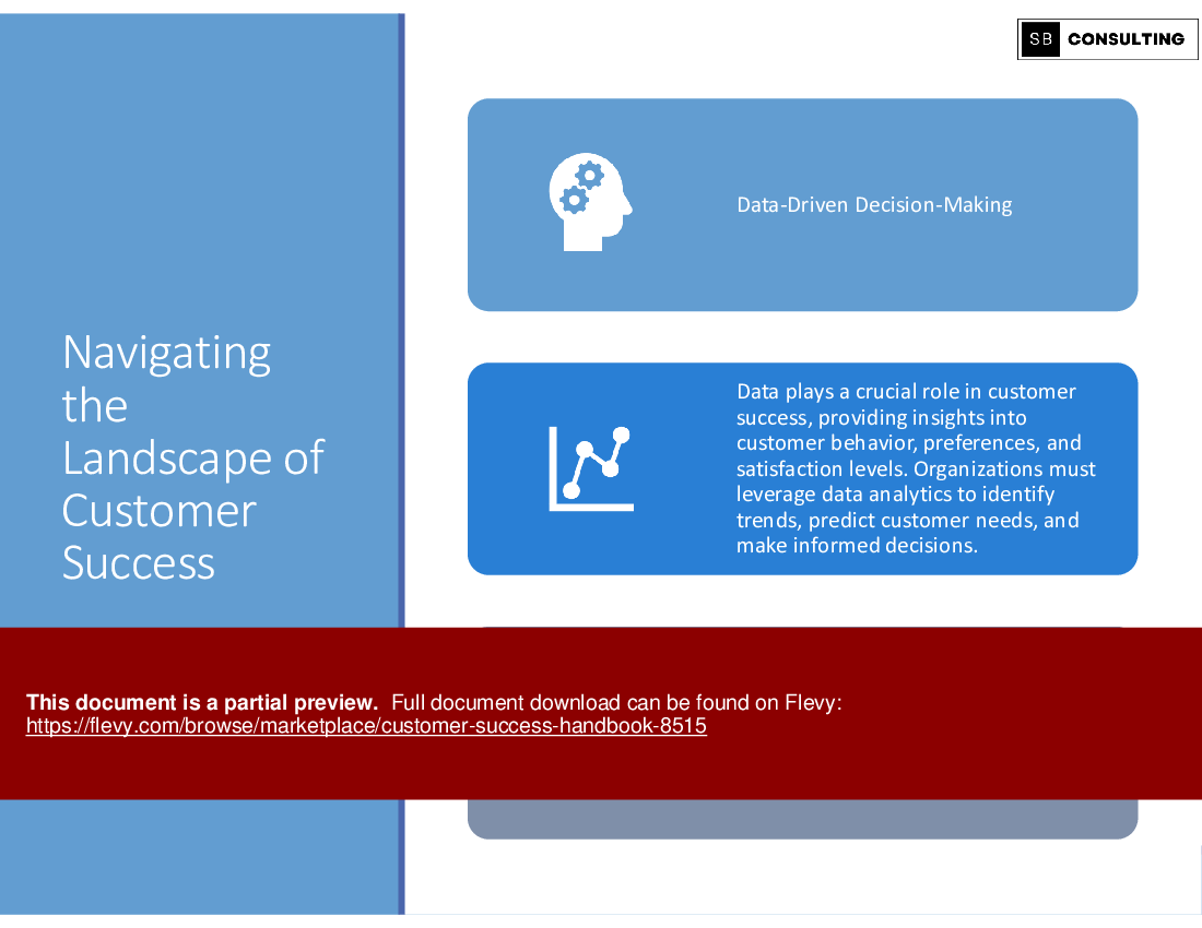 Customer Success Handbook (135-slide PPT PowerPoint presentation (PPTX)) Preview Image
