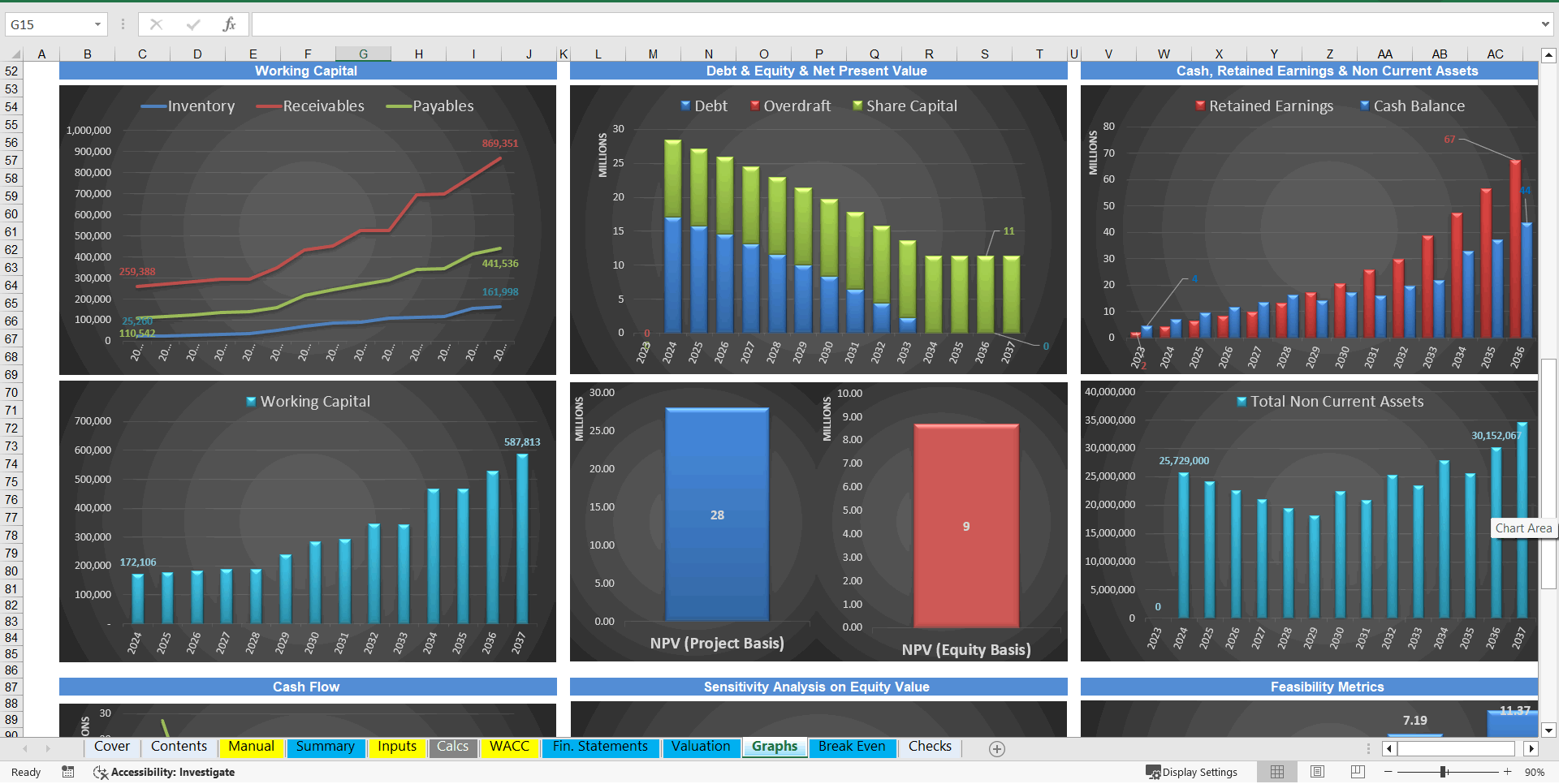 Parcel Locker Network Business Financial Model (DCF & Valuation) (Excel template (XLSX)) Preview Image