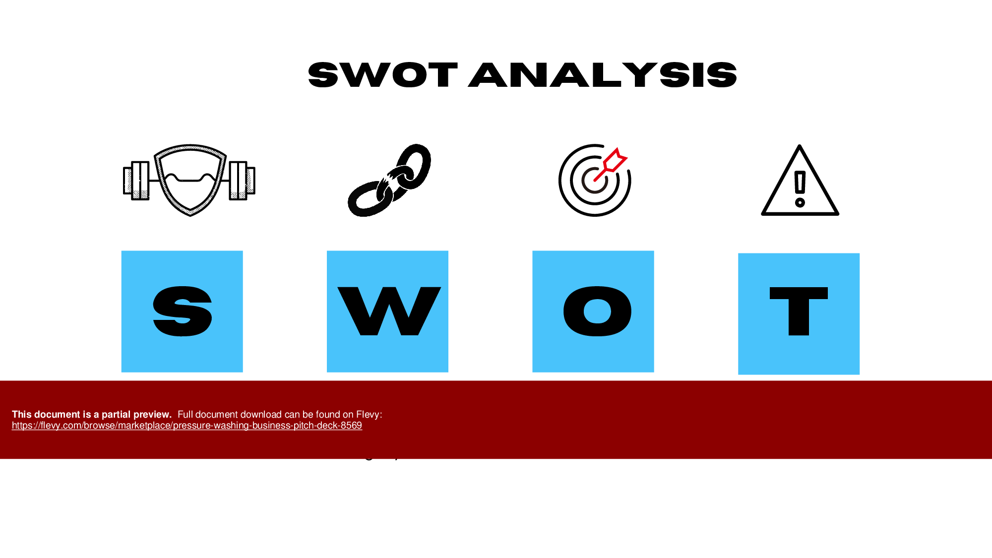 Pressure Washing Business Pitch Deck (34-page PDF document) Preview Image