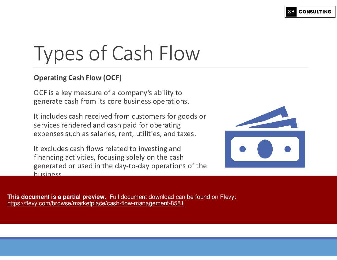 Cash Flow Management (195-slide PPT PowerPoint presentation (PPTX)) Preview Image