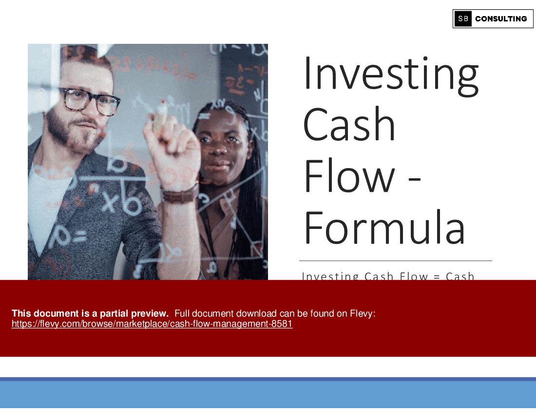 Cash Flow Management (195-slide PPT PowerPoint presentation (PPTX)) Preview Image