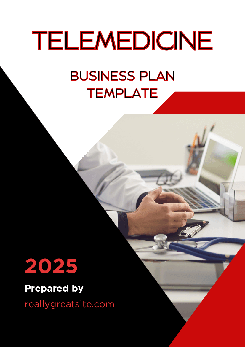 Telemedicine Business Plan Template (42-page PDF document) Preview Image
