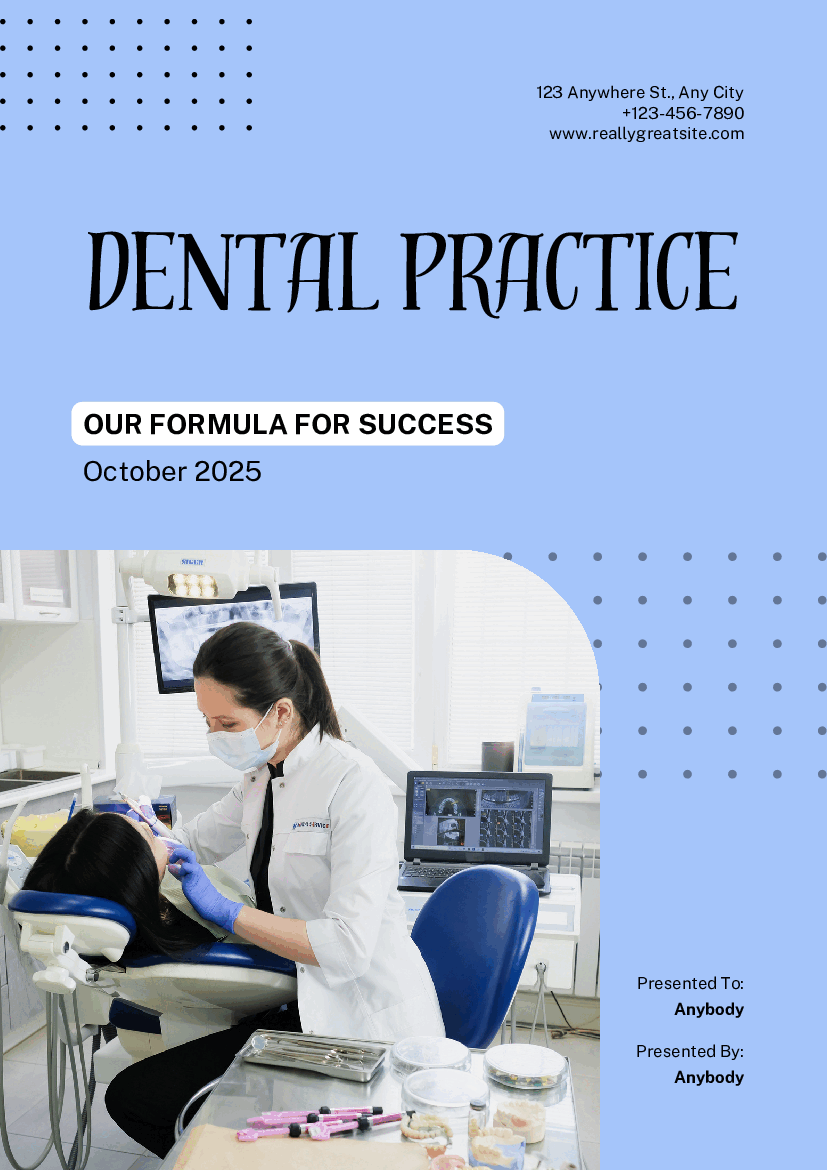 Dental Practice Business Plan Template (42-page PDF document) Preview Image