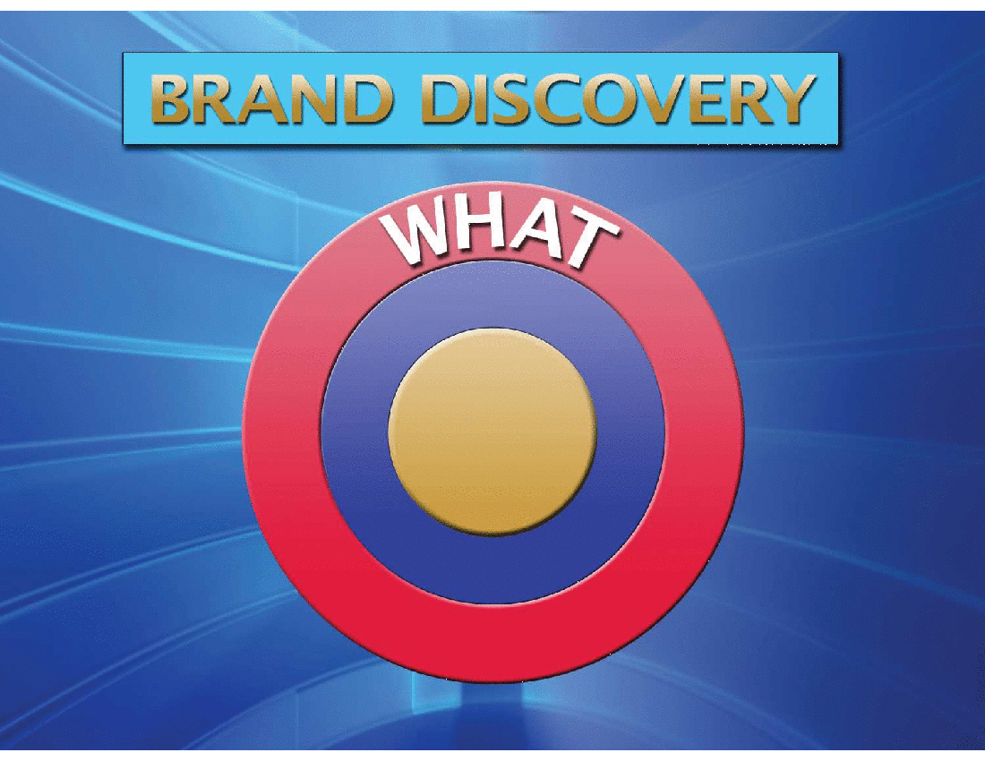 Your Brand Discovery (8-slide PPT PowerPoint presentation (PPT)) Preview Image