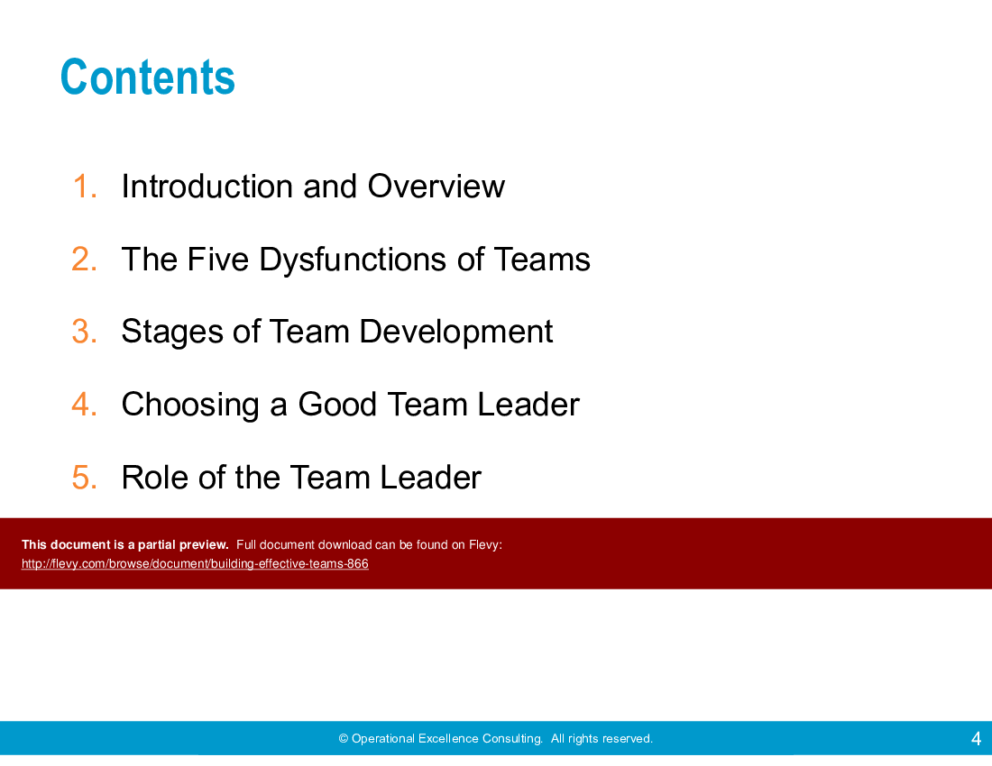 Building Effective Teams (111-slide PowerPoint presentation (PPTX)) Preview Image