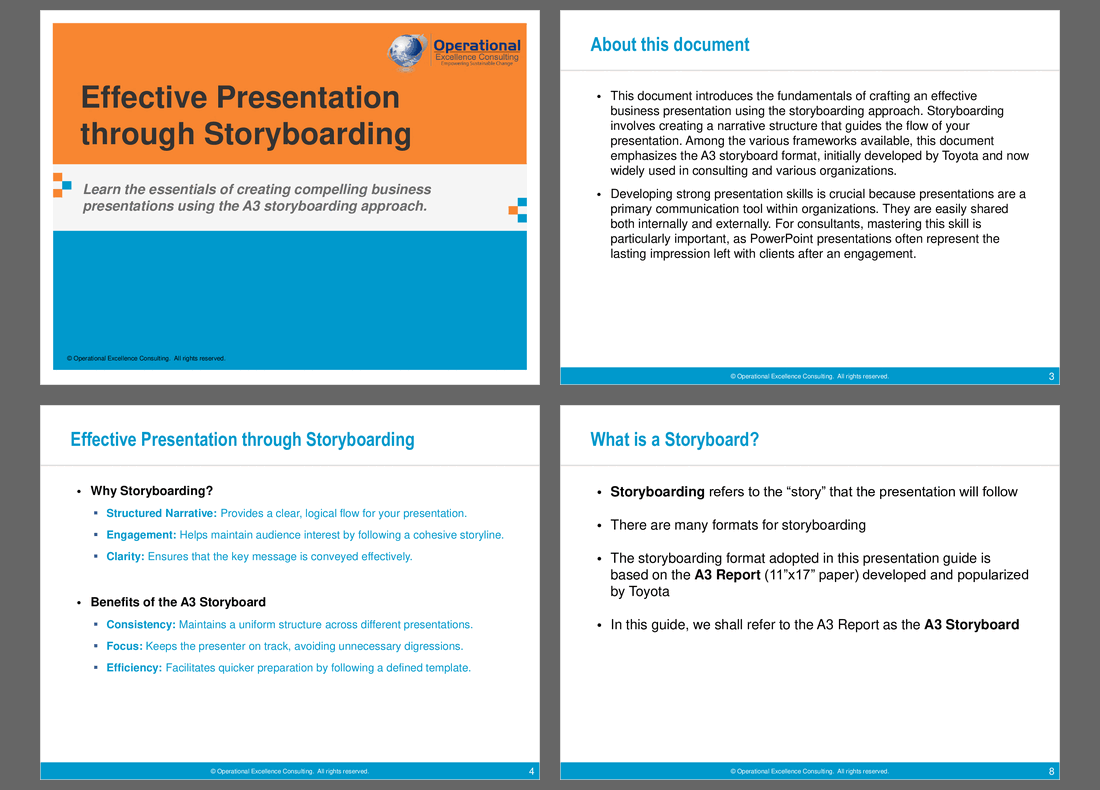 Effective Presentation through Storyboarding