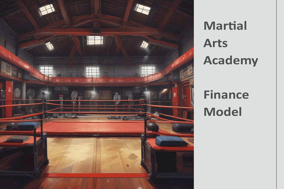 Martial Arts Academy Finance Model (Excel template (XLSX)) Preview Image