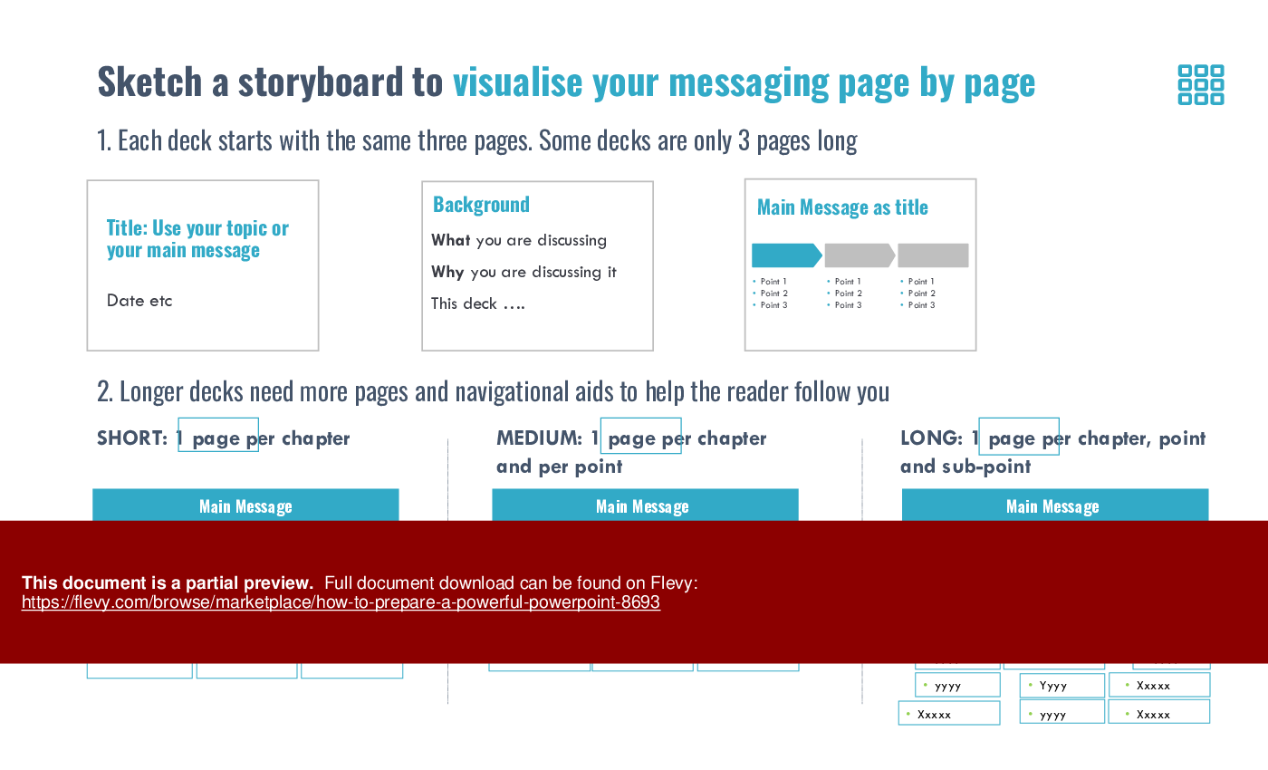 How to Prepare a Powerful PowerPoint (20-slide PPT PowerPoint presentation (PPTX)) Preview Image