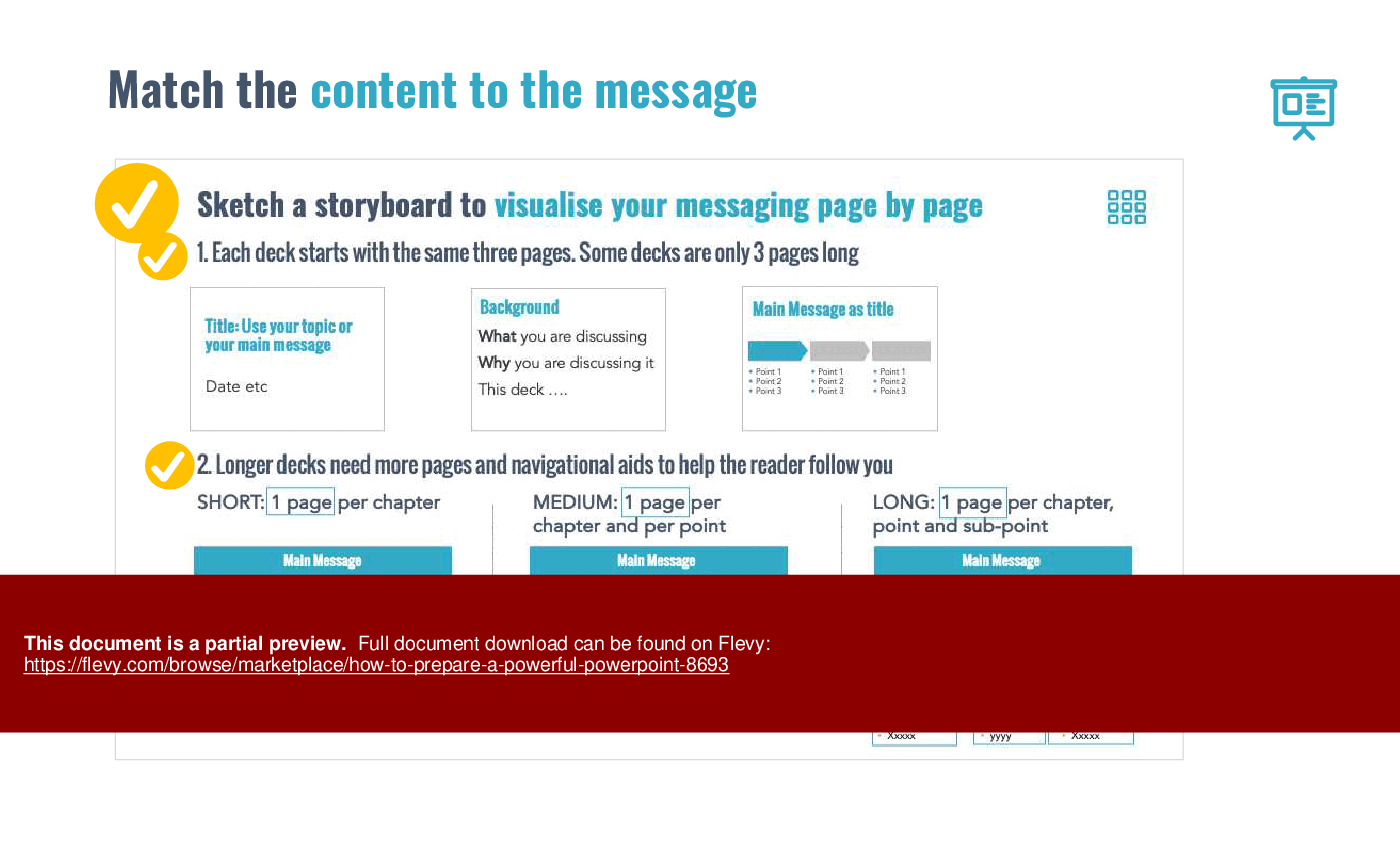 How to Prepare a Powerful PowerPoint (20-slide PPT PowerPoint presentation (PPTX)) Preview Image