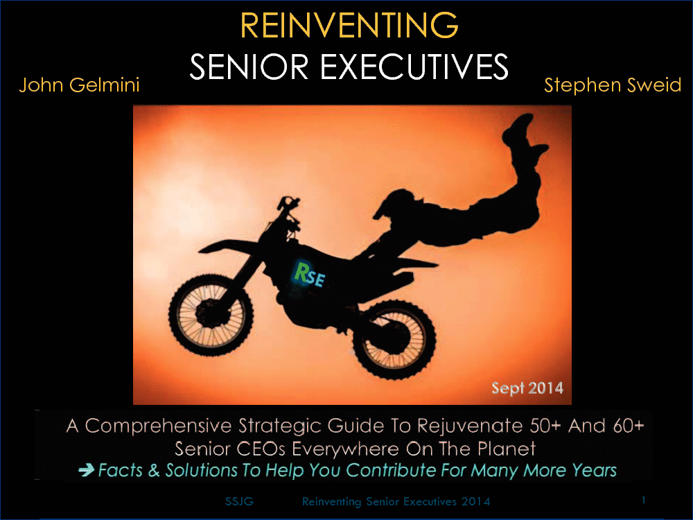 This is a partial preview of Reinventing Senior Executives (343-page PDF document). Full document is 343 pages. 