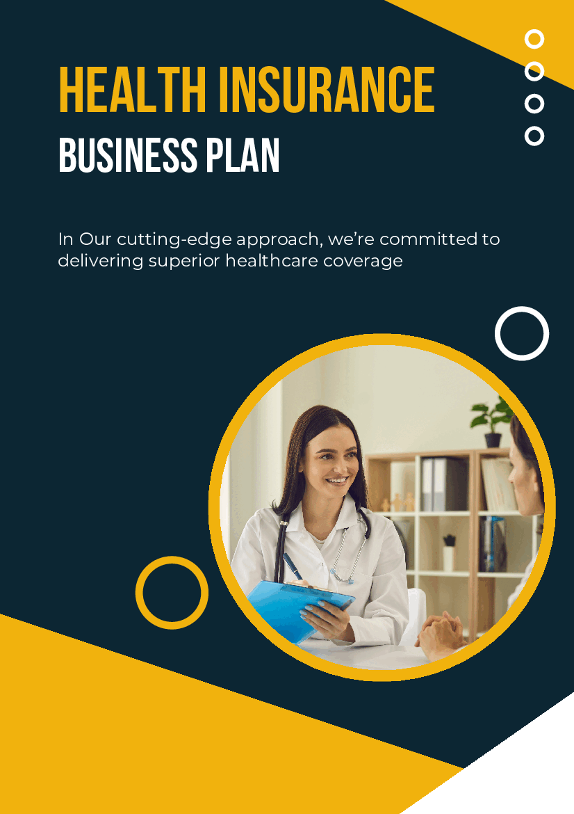 Health Insurance Business Plan Template