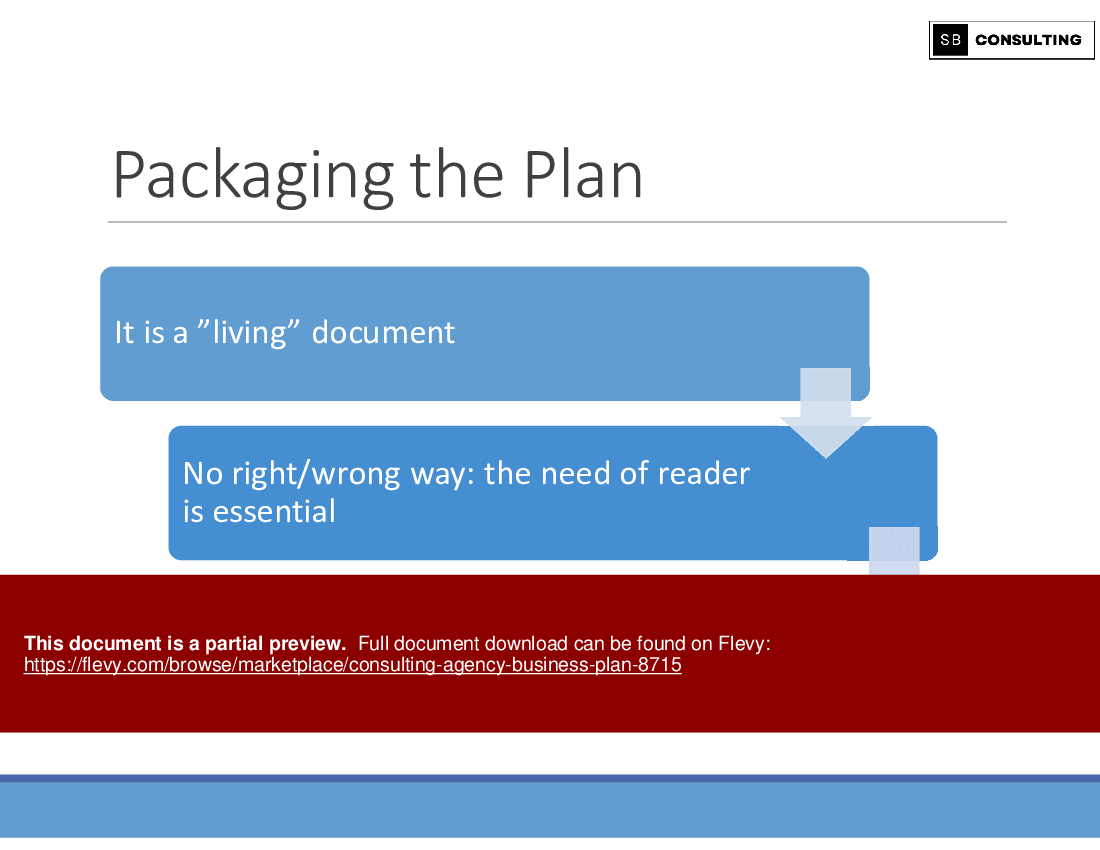 Consulting Agency Business Plan (192-slide PPT PowerPoint presentation (PPTX)) Preview Image