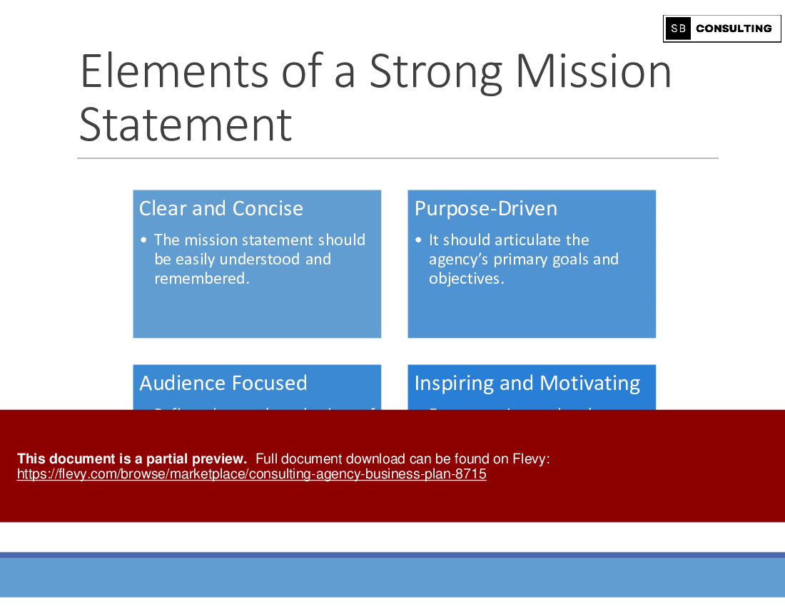 Consulting Agency Business Plan (192-slide PPT PowerPoint presentation (PPTX)) Preview Image