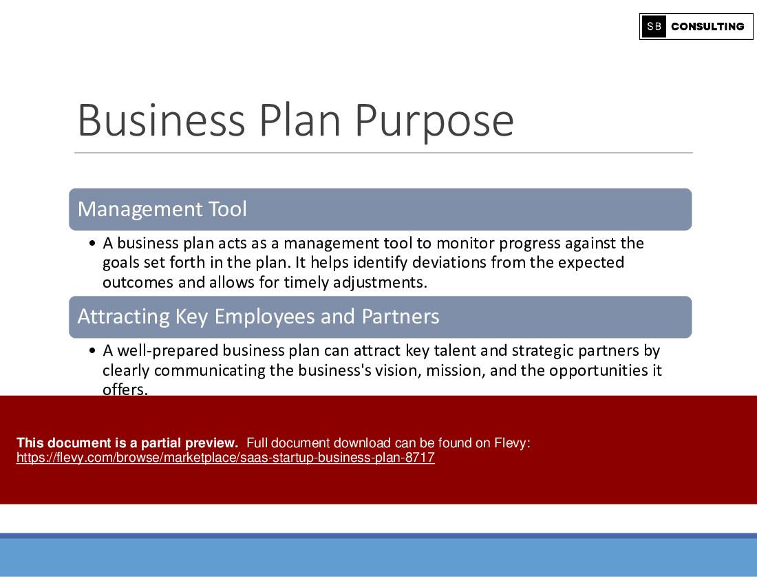 SaaS Startup Business Plan (277-slide PPT PowerPoint presentation (PPTX)) Preview Image