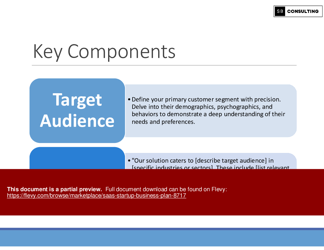 SaaS Startup Business Plan (277-slide PPT PowerPoint presentation (PPTX)) Preview Image