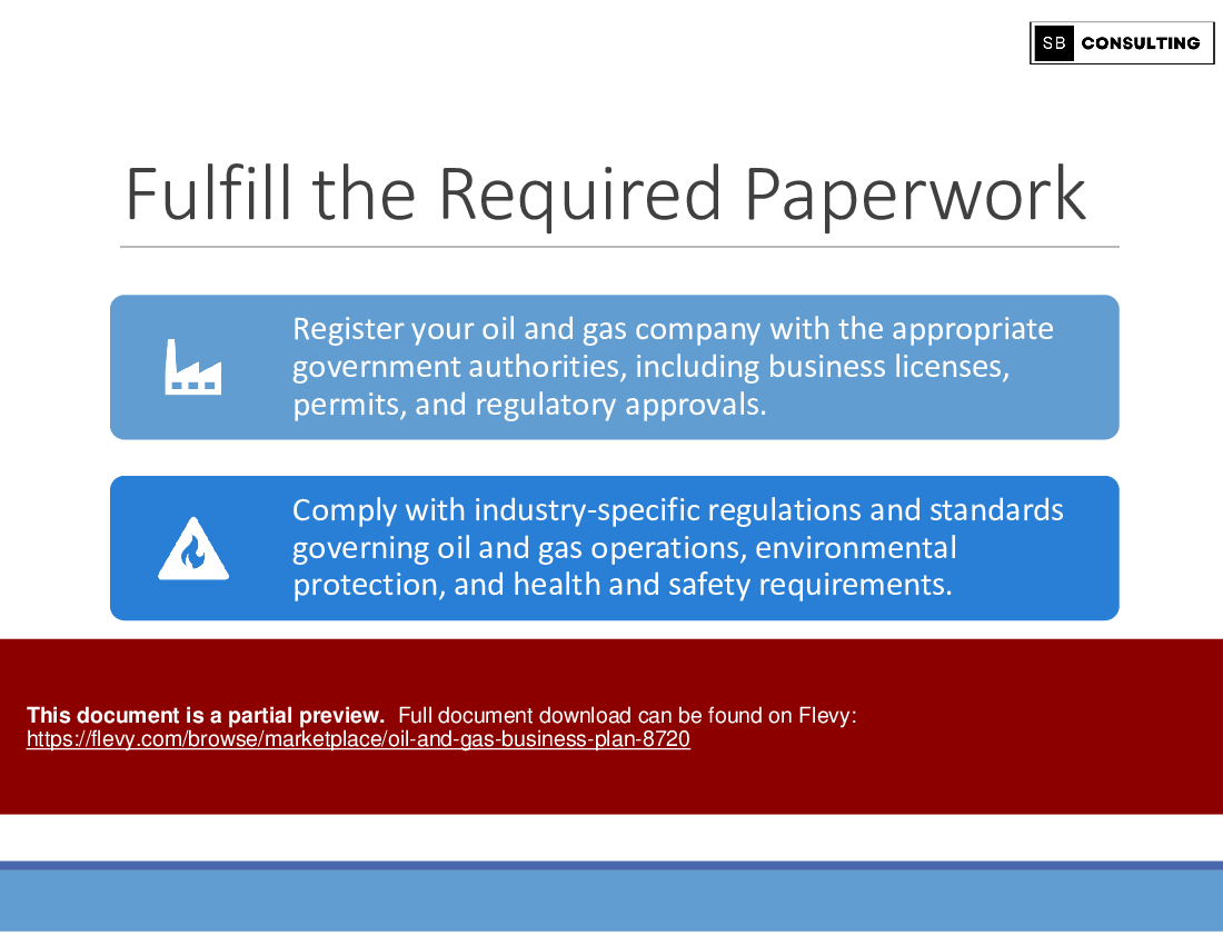 Oil and Gas Business Plan (245-slide PPT PowerPoint presentation (PPTX)) Preview Image