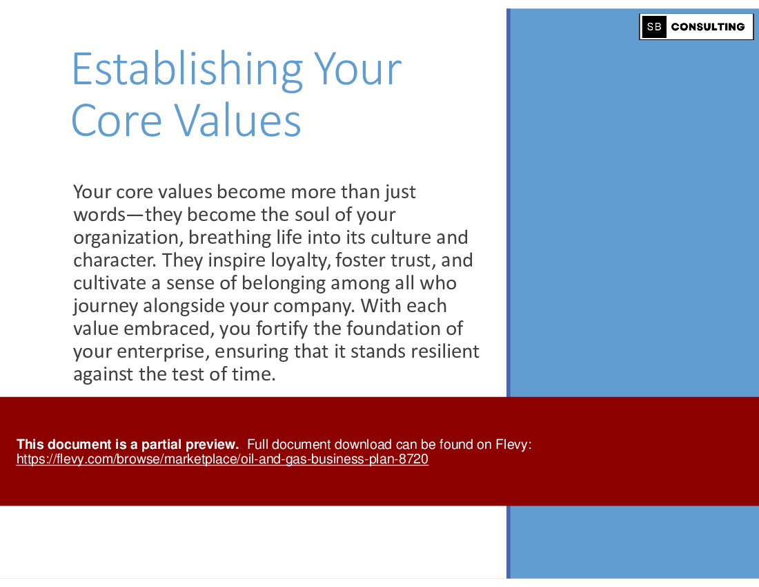 Oil and Gas Business Plan (245-slide PPT PowerPoint presentation (PPTX)) Preview Image