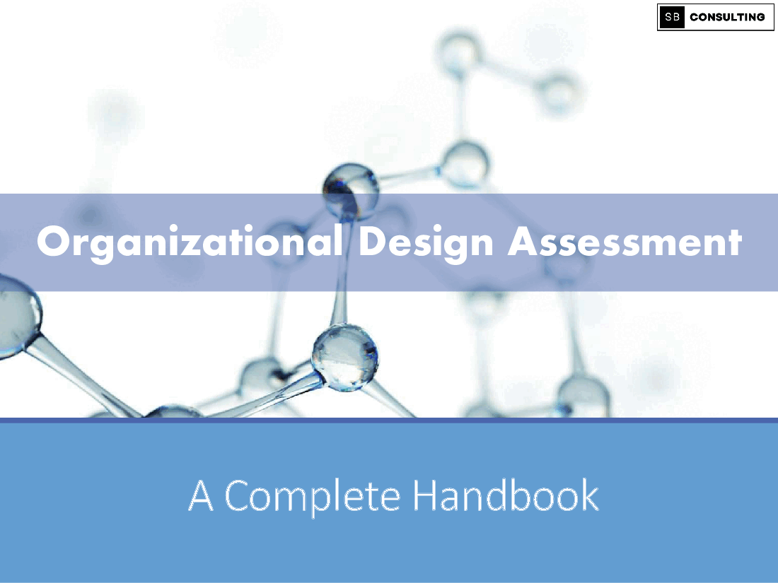 Organizational Design Assessment Handbook (146-slide PPT PowerPoint presentation (PPTX)) Preview Image