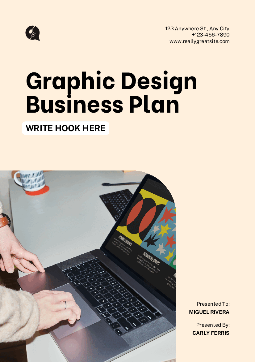 Graphic Design Business Plan (48-page PDF document) Preview Image