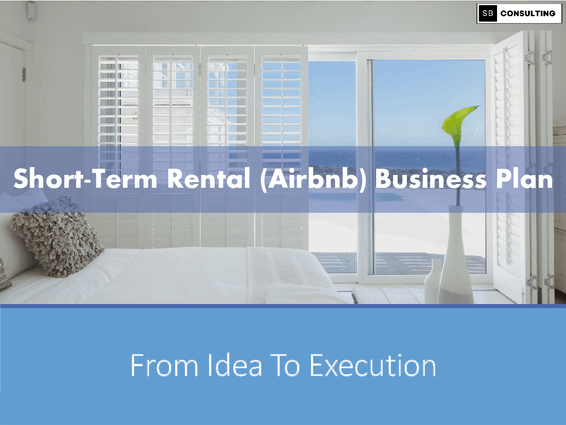 Short-Term (Vacation) Rental Business Plan (280-slide PPT PowerPoint presentation (PPTX)) Preview Image