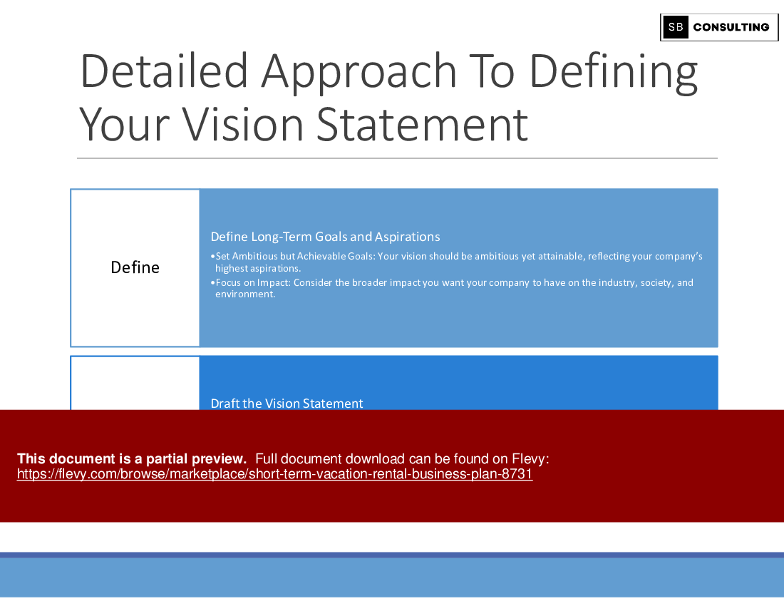 Short-Term (Vacation) Rental Business Plan (280-slide PPT PowerPoint presentation (PPTX)) Preview Image