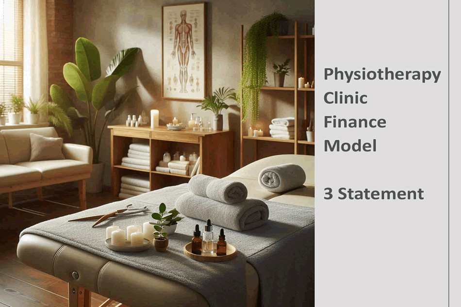 Physiotherapy Clinic Finance Model (Excel template (XLSX)) Preview Image