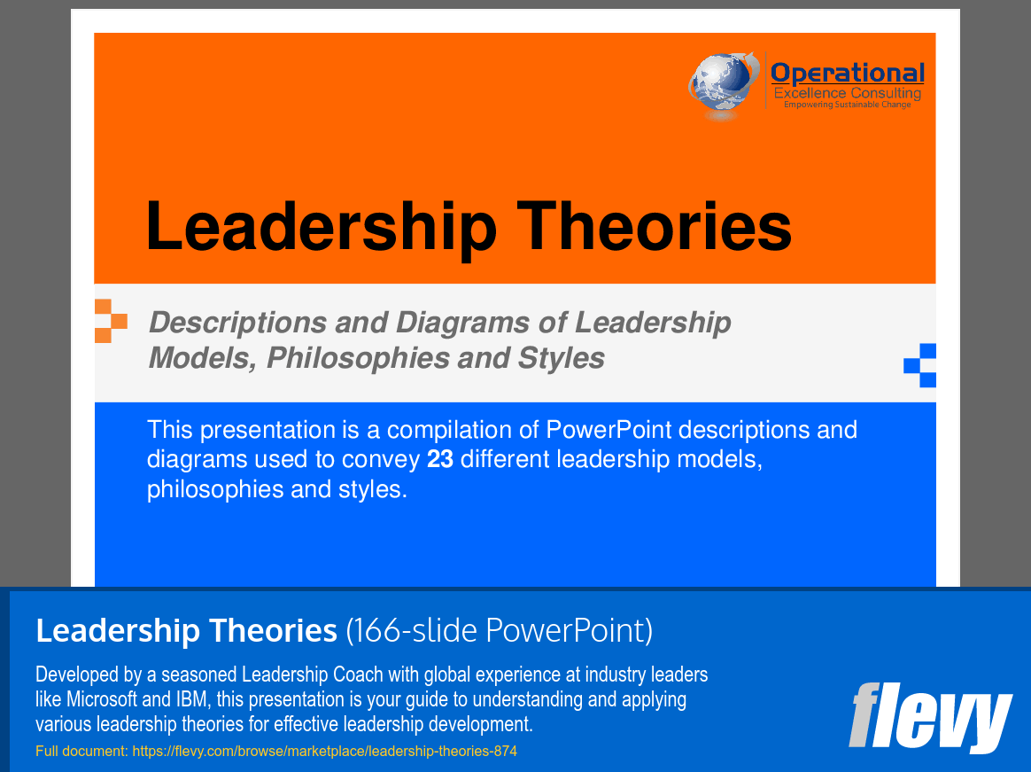 The Theories Of Leadership Theories