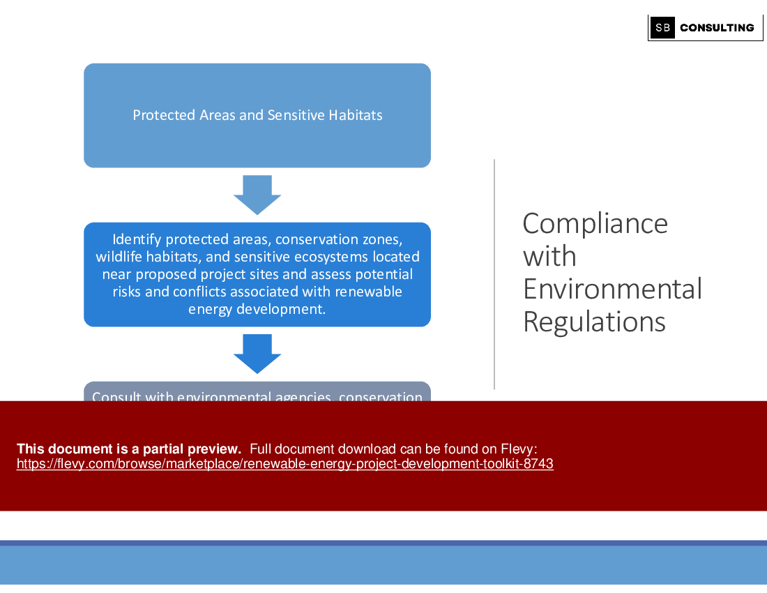 Renewable Energy Project Development Toolkit (285-slide PPT PowerPoint presentation (PPTX)) Preview Image