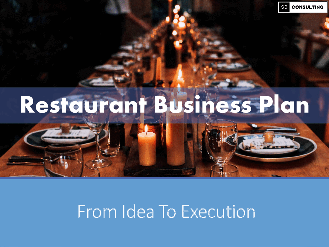 Restaurant Business Plan (332-slide PPT PowerPoint presentation (PPTX)) Preview Image